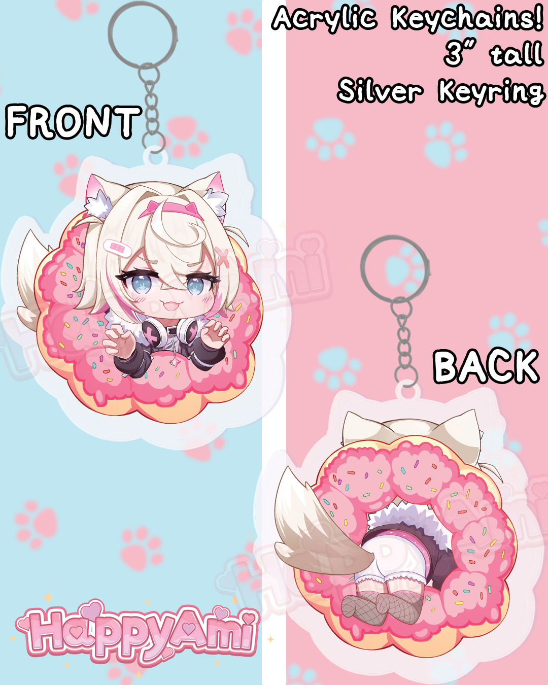 Mococo Acrylic Keychains