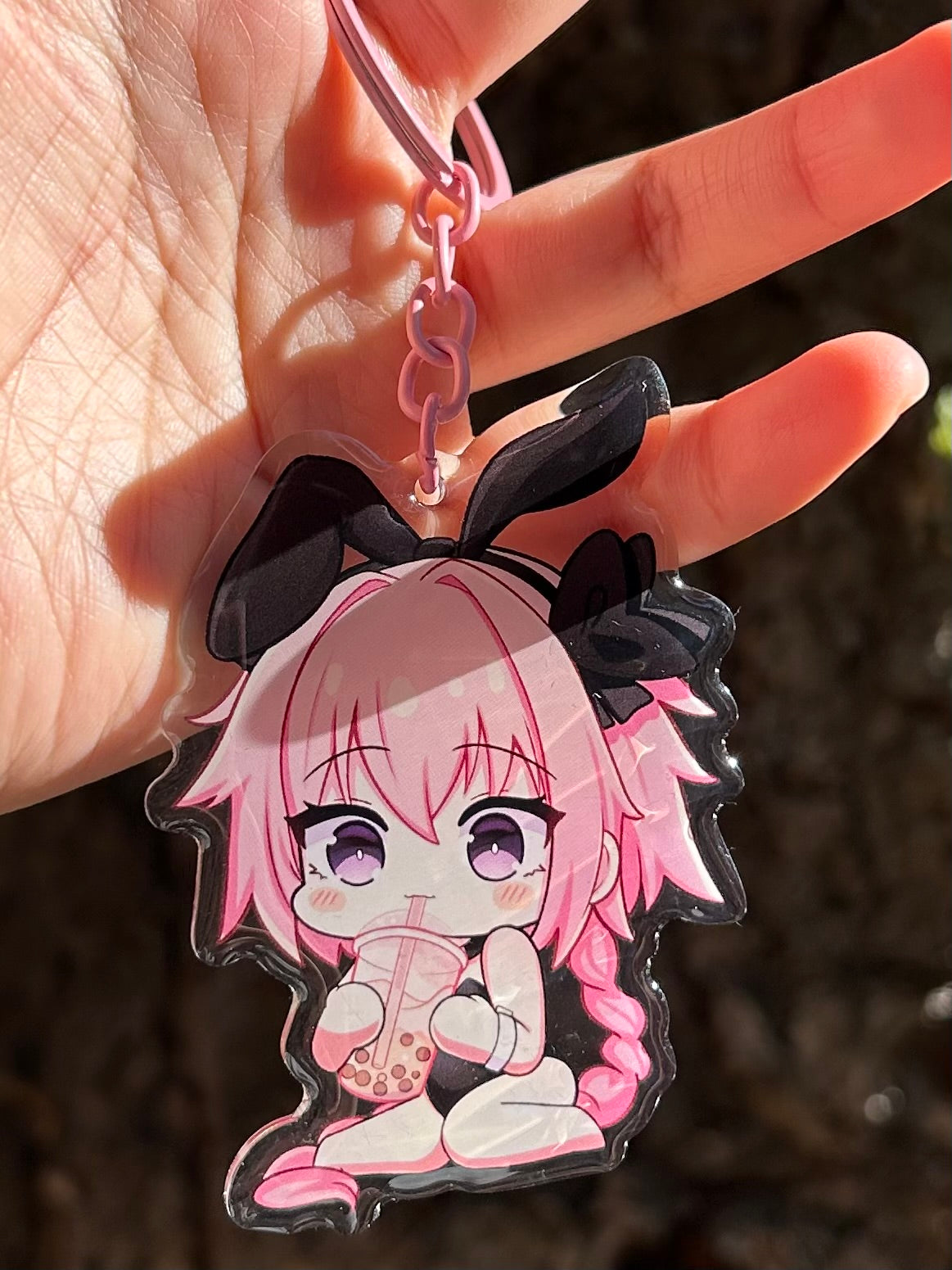 Bunny Astolfo Acrylic Keychains