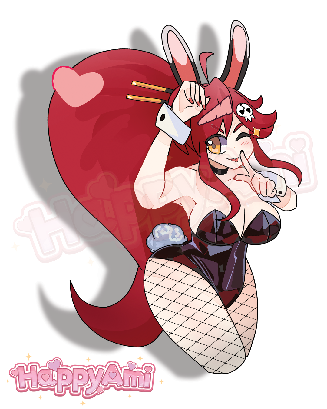 Bunny Yoko Stickers