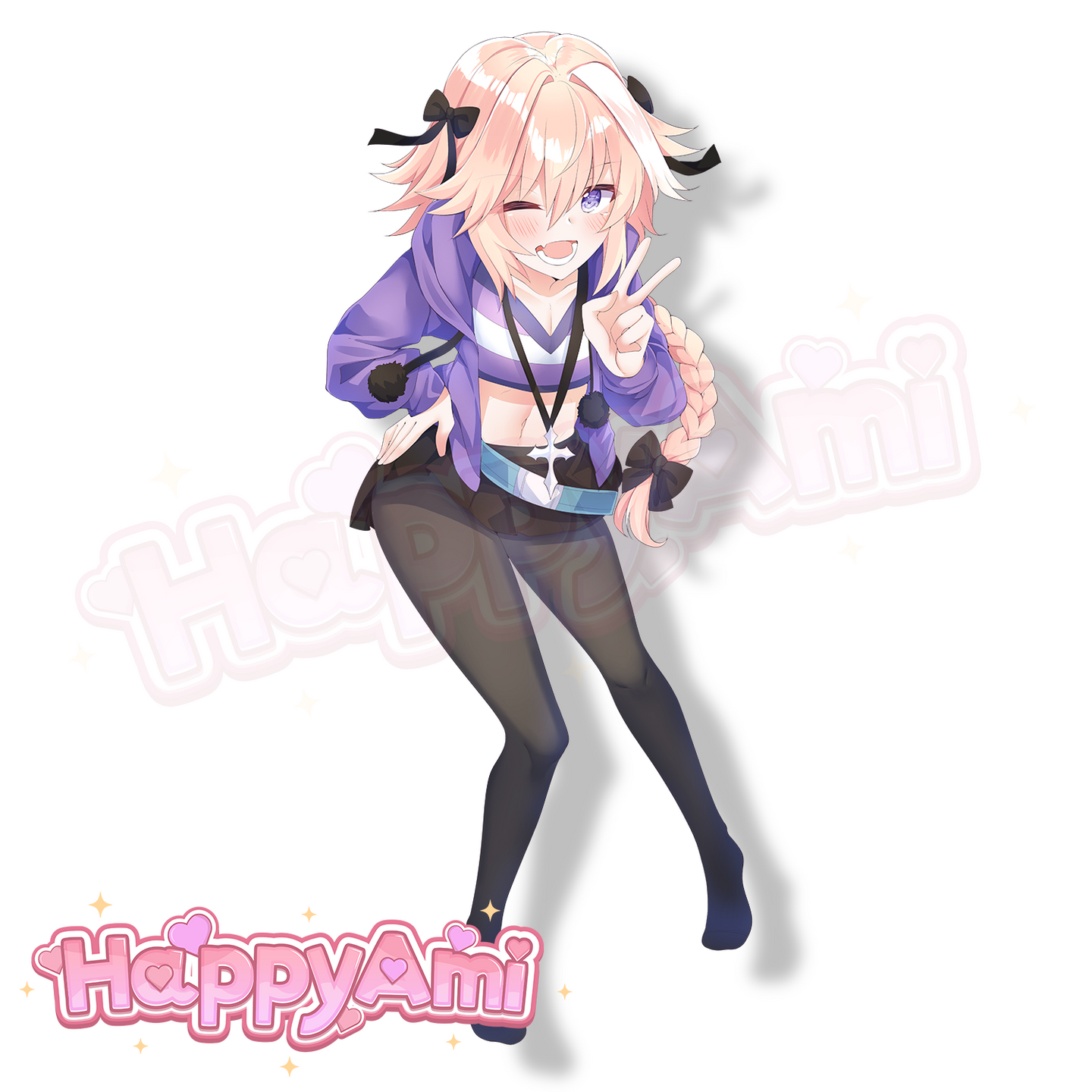 Astolfo Casual Stickers