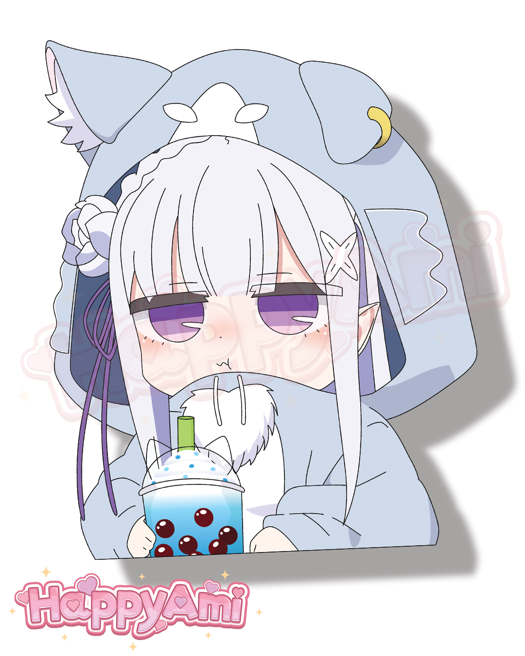 Puck Onesie BCG Stickers