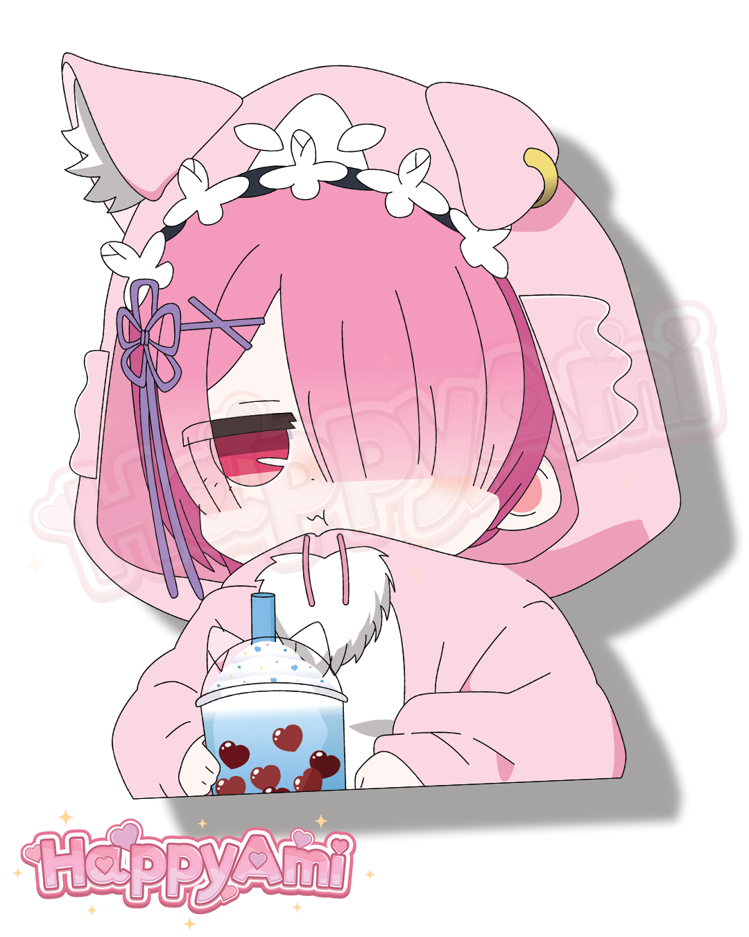 Puck Onesie BCG Stickers