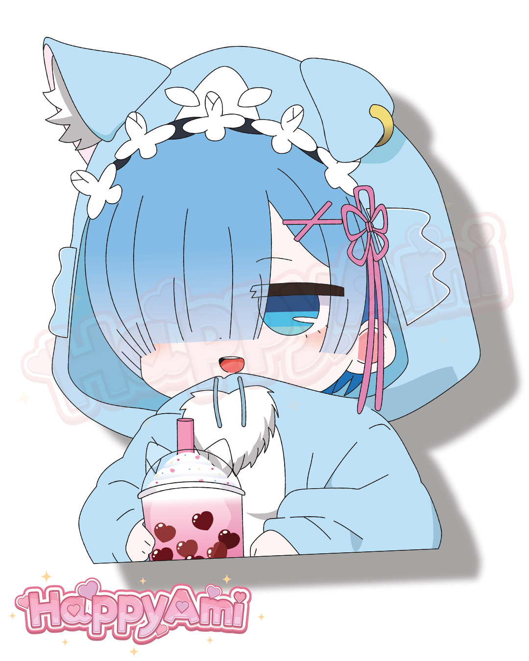 Puck Onesie BCG Stickers