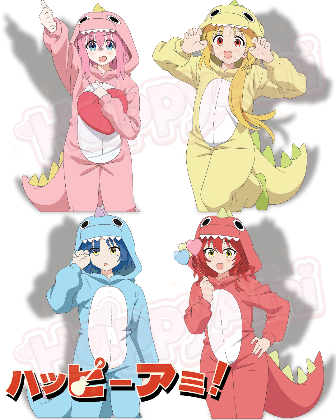 Dino Band Stickers (Pre-Orders)