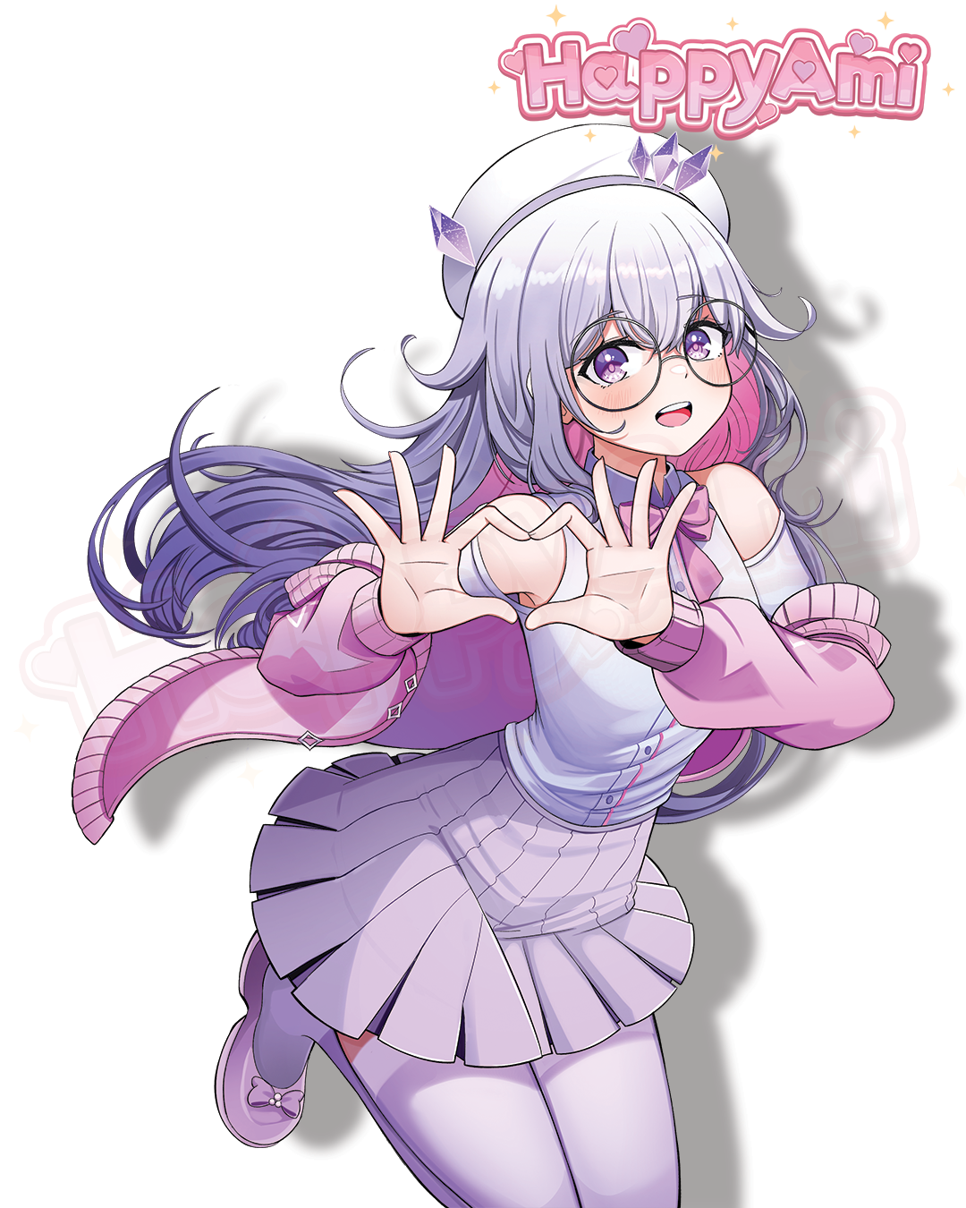 Schoolgirl Biboo Stickers
