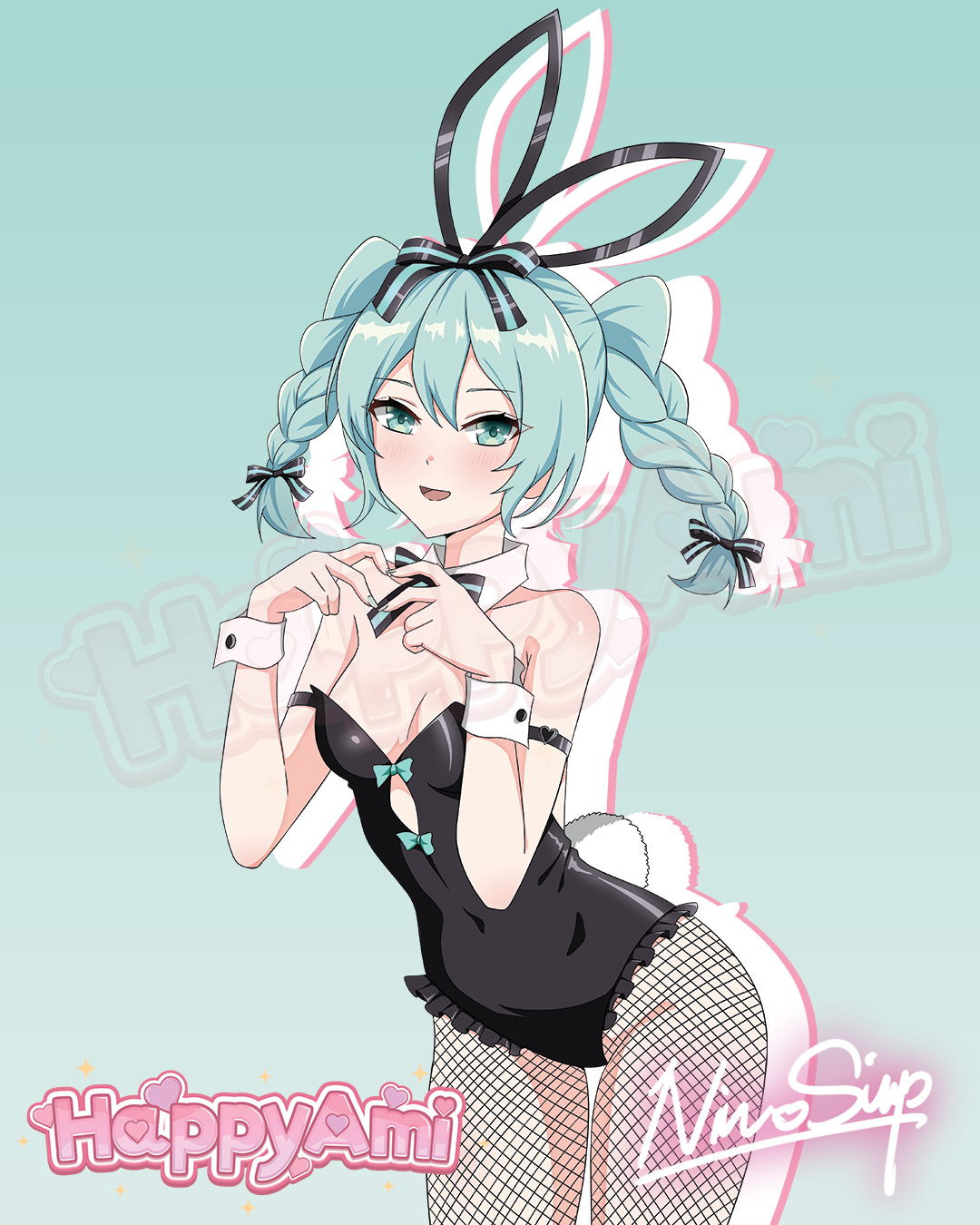 Bunny Miku Stickers