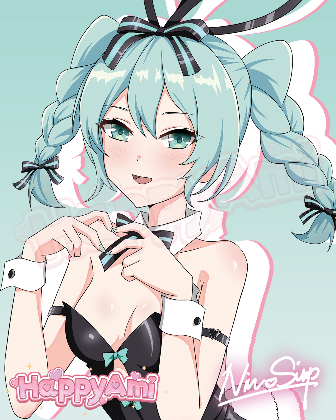 Bunny Miku Stickers