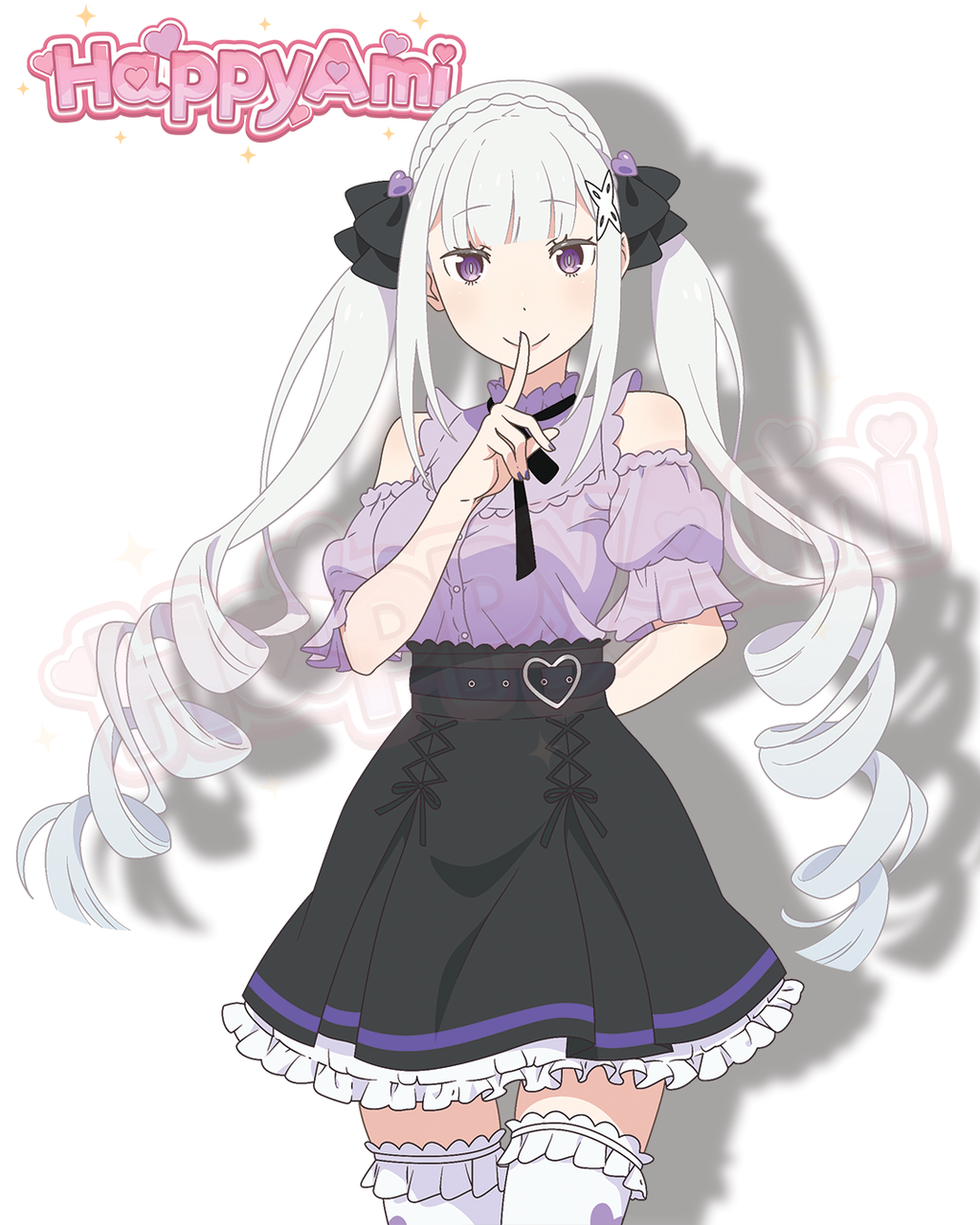 Cute Emilia Stickers