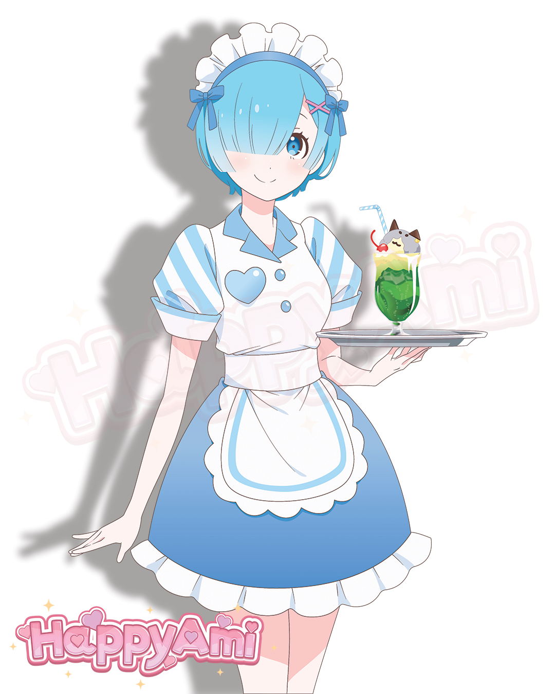 Cafe Maids Stickers