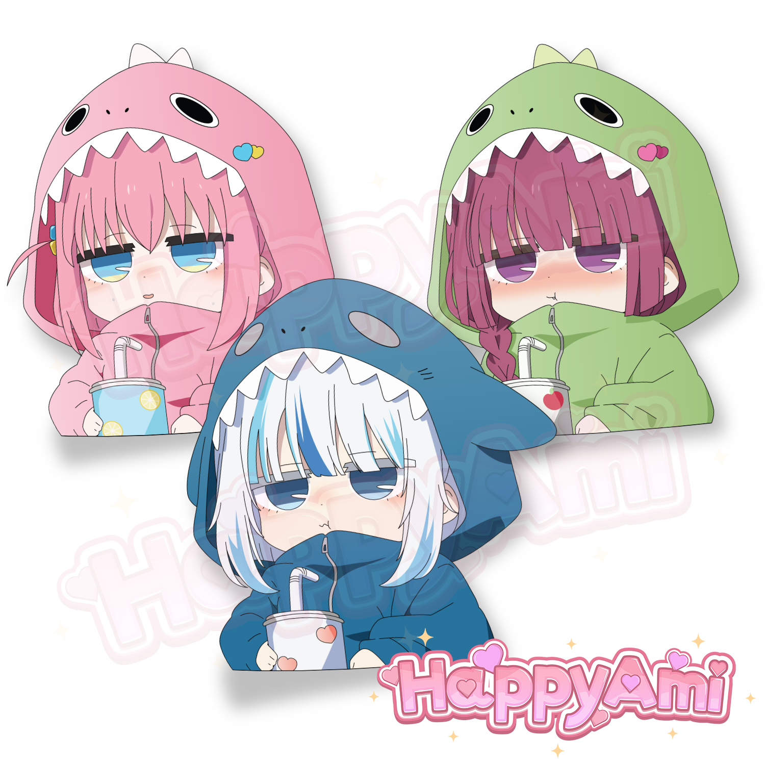 Onesie Chibis Stickers