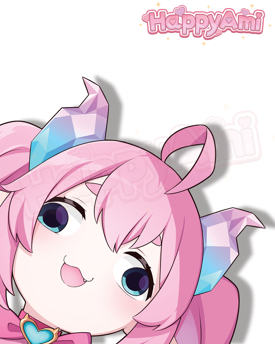 Chibidoki Corner Peeker Stickers