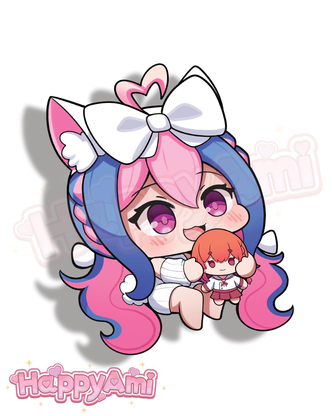 Comfy Ami-chan Stickers
