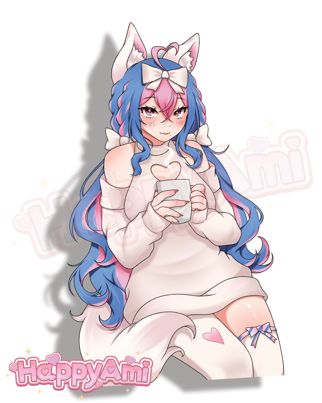 Comfy Ami-chan Stickers