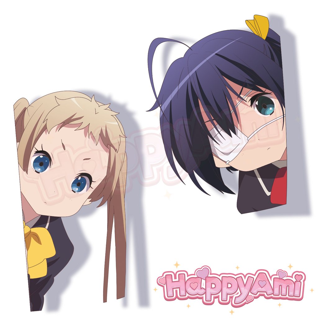 Chunibyo Corner Peeker Stickers