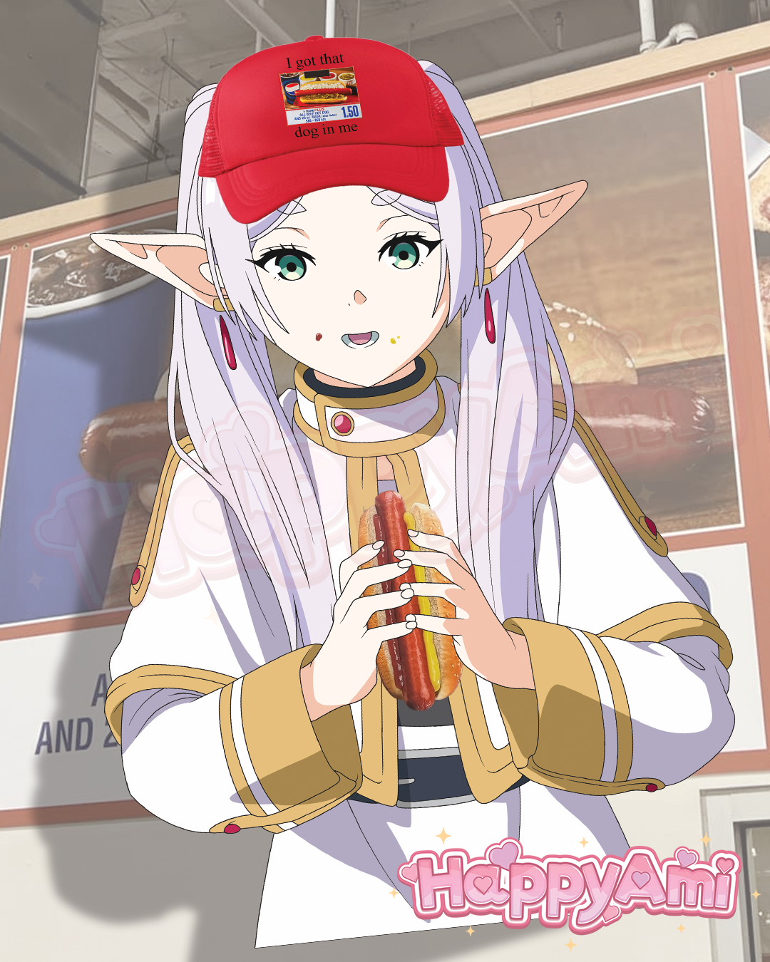 Frieren Dog Stickers (Pre-Orders)