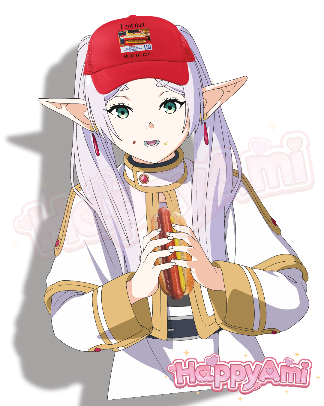 Frieren Dog Stickers (Pre-Orders)