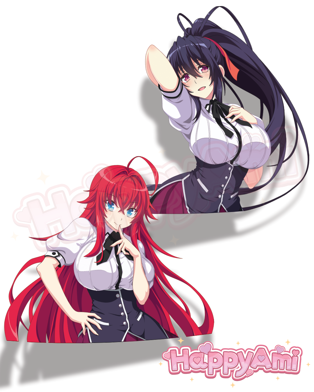 DxD Girls Stickers