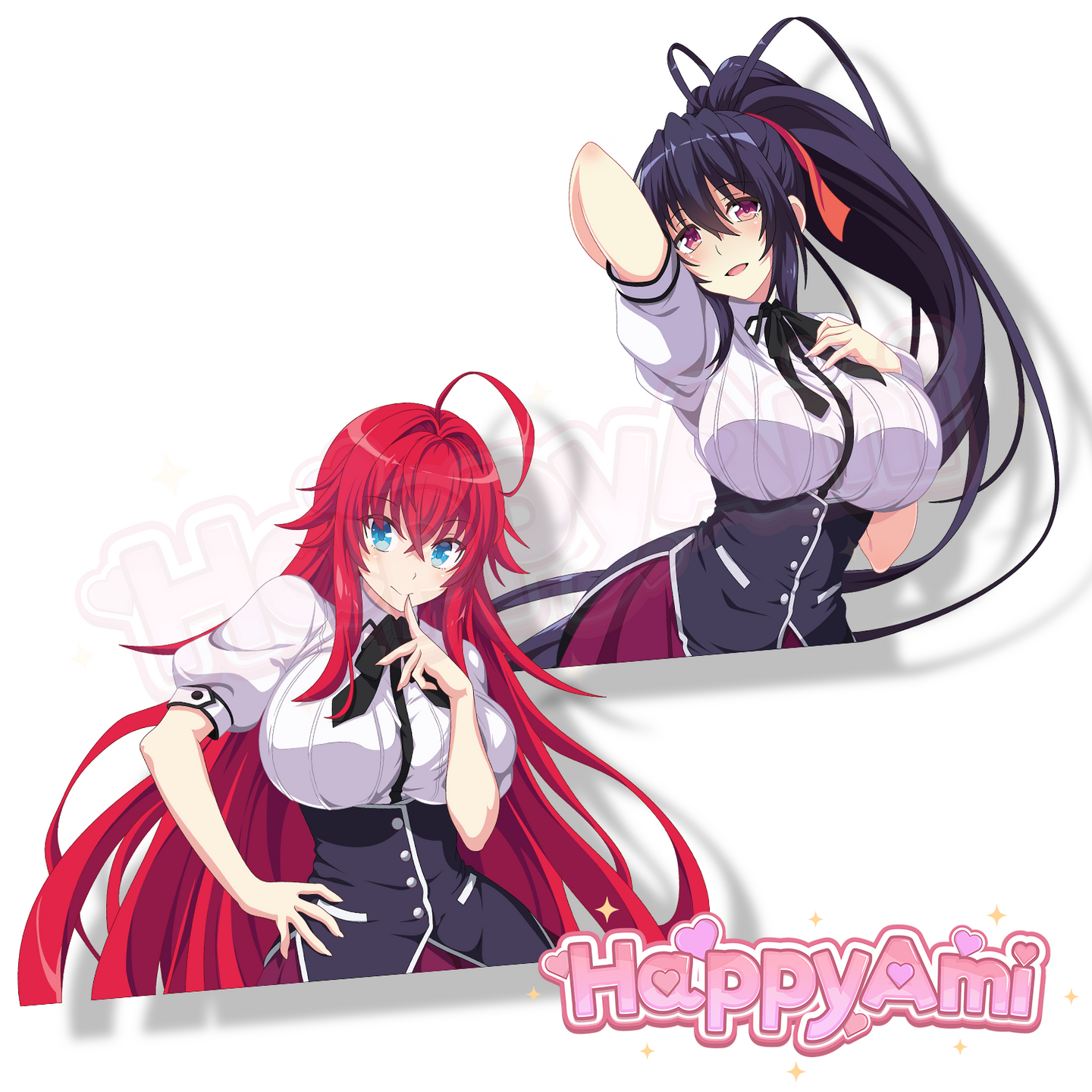 DxD Girls Stickers