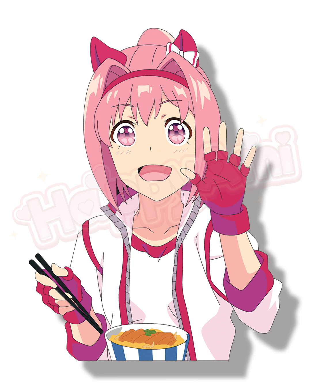 Haru Urara Ramen Stickers