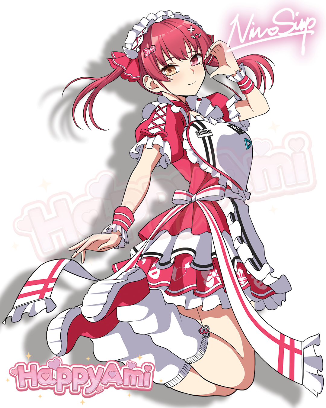 Houshou Marine Maid Stickers