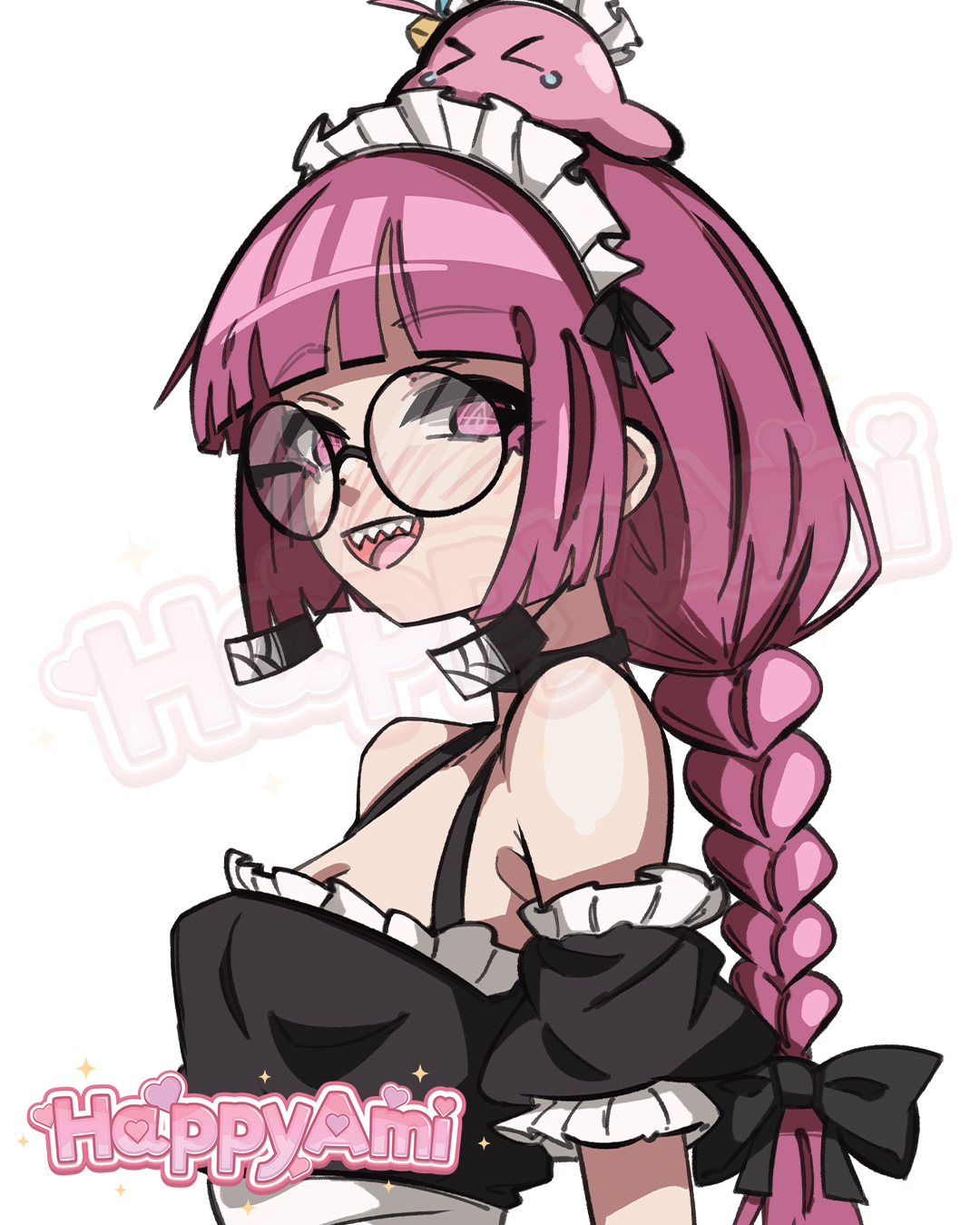 Maid Rocker Stickers