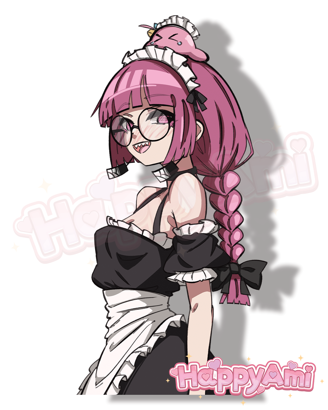 Maid Rocker Stickers