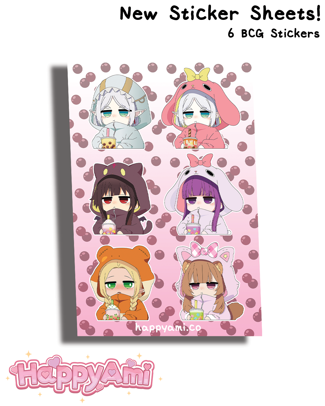 BCG Sticker Sheets Bundle