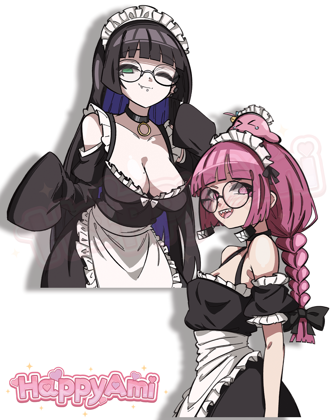 Maid Rocker Stickers