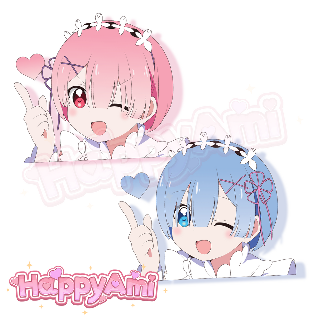 Kawaii Maids Stickers