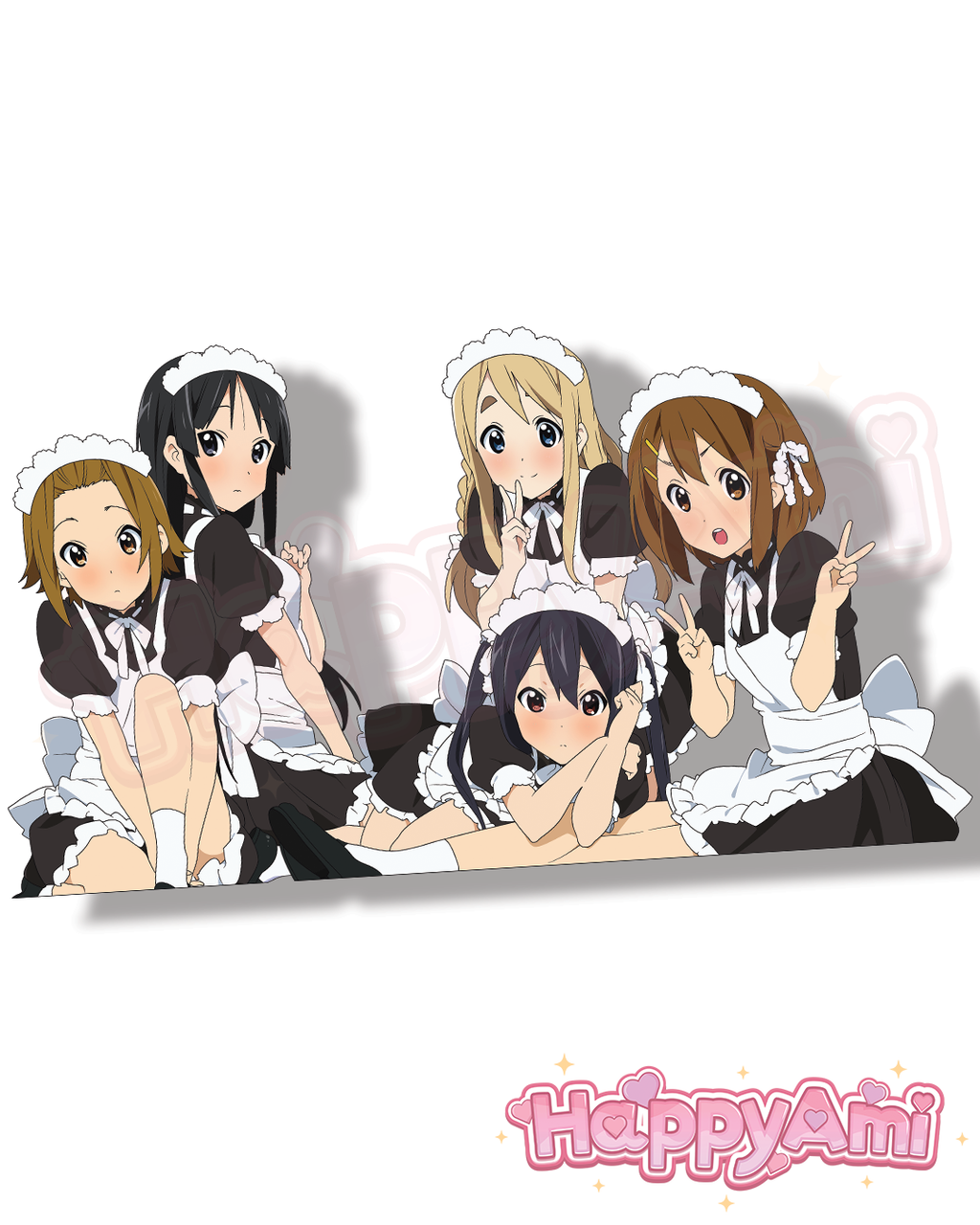 Maid Girls Stickers