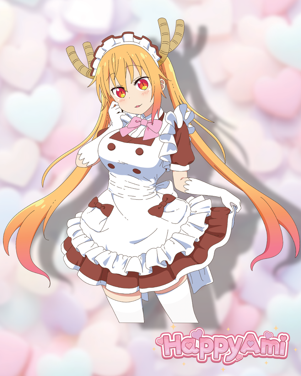 Maid Tohru Stickers