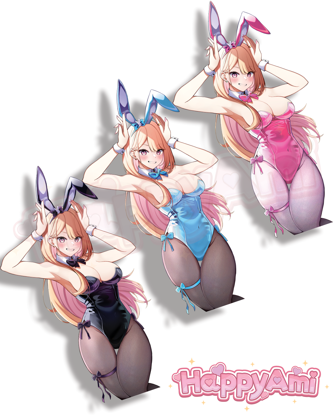 Bunny Marin Stickers