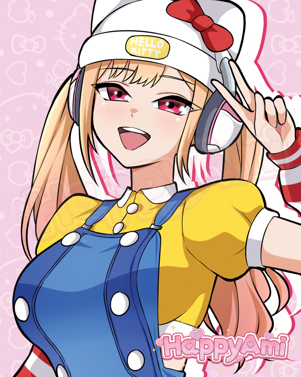 Kawaii Marin Stickers
