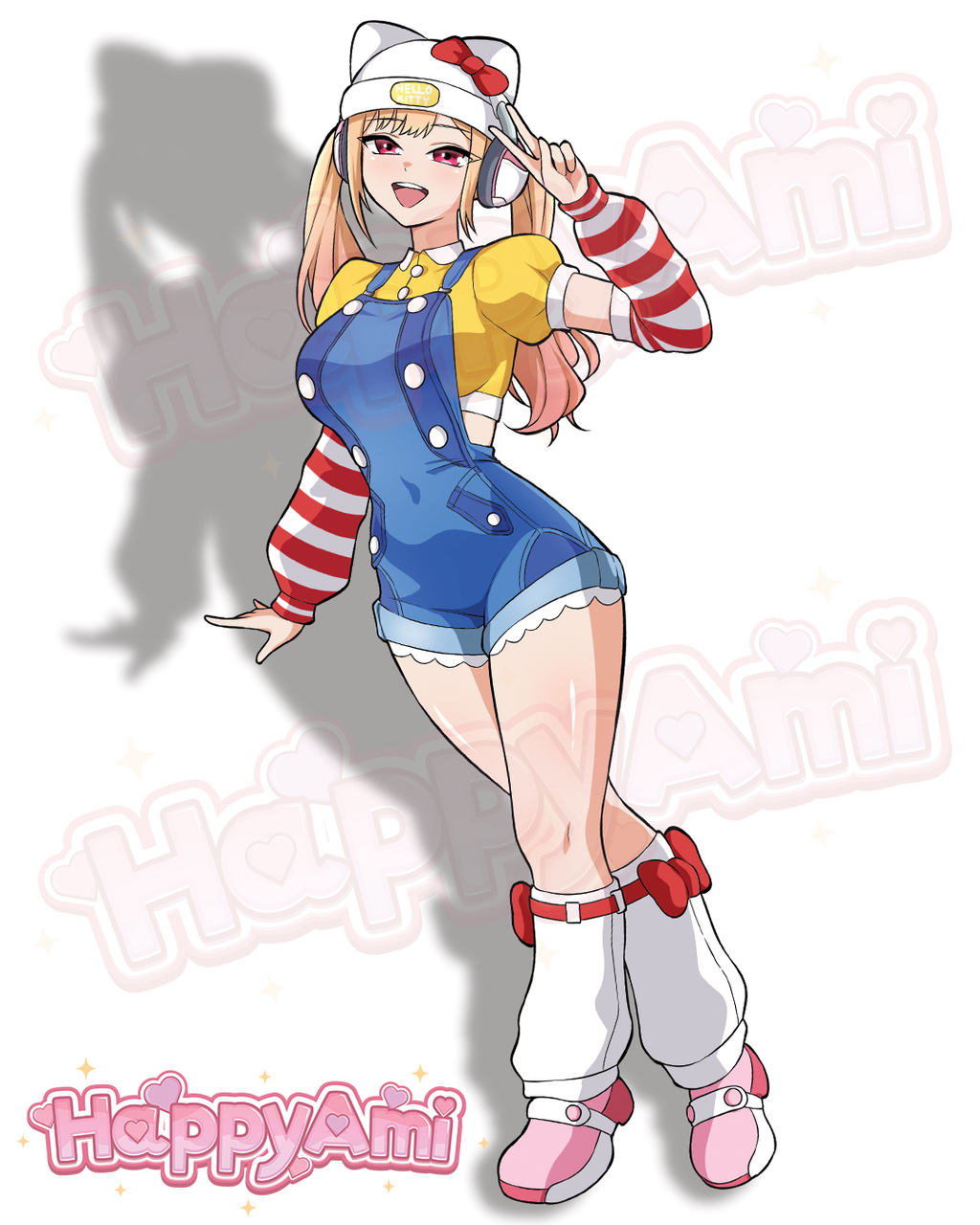 Kawaii Marin Stickers