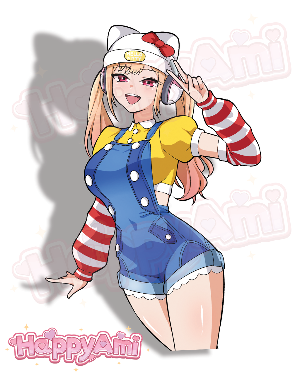 Kawaii Marin Stickers