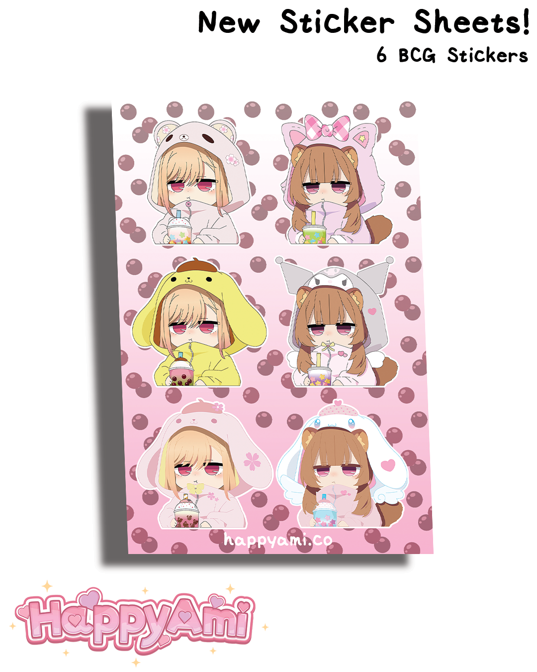 BCG Sticker Sheets Bundle