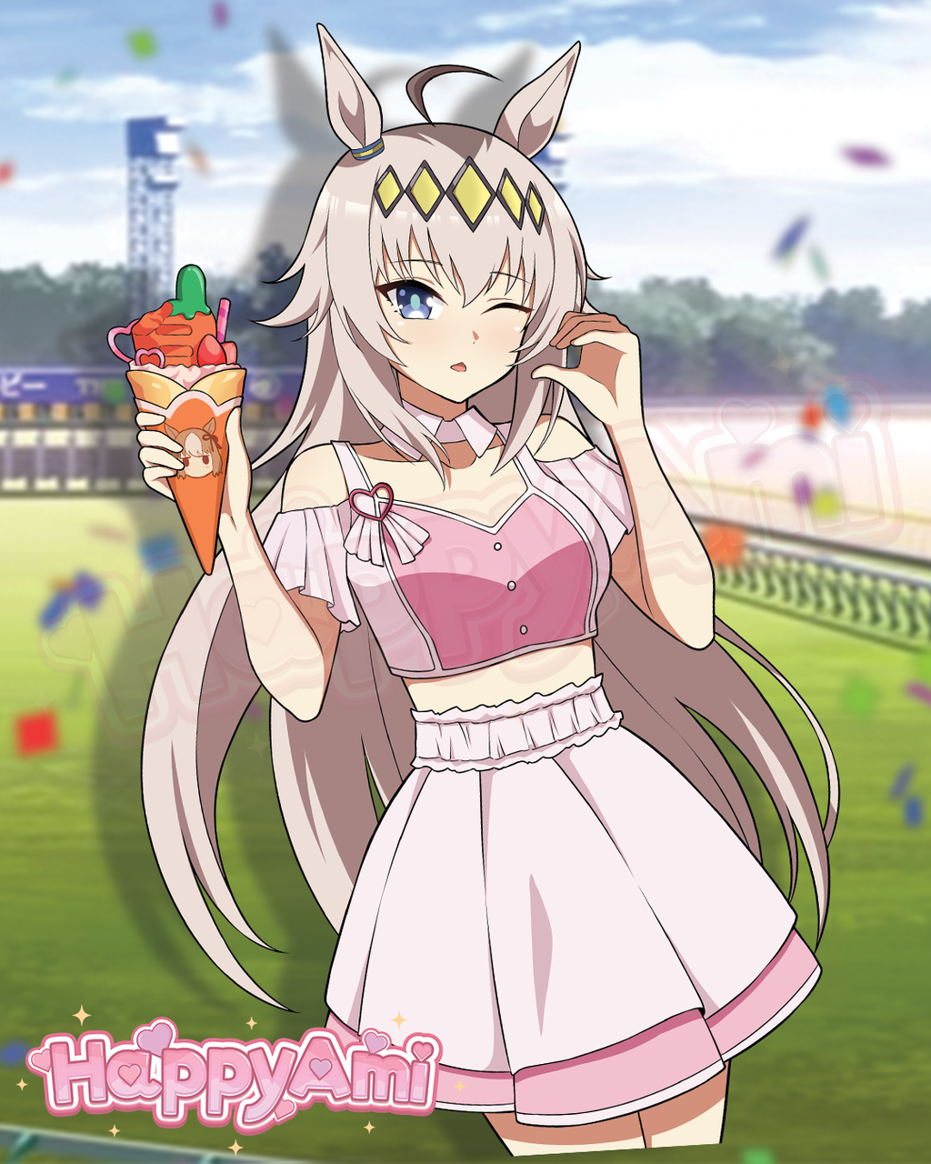 Kawaii Oguri Cap Stickers (Pre-Orders)