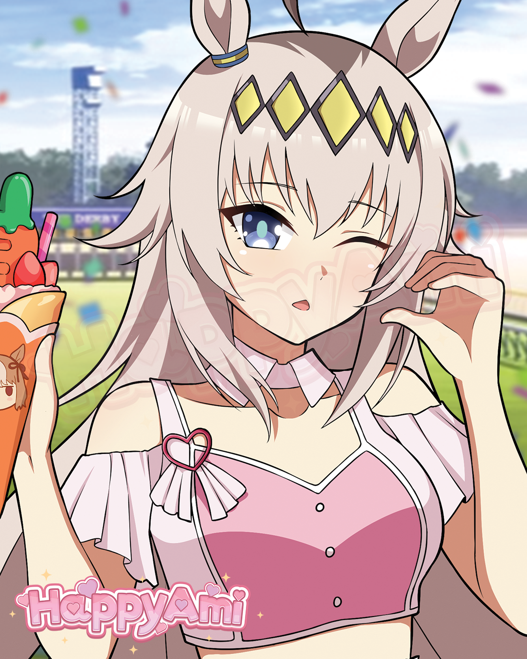 Kawaii Oguri Cap Stickers (Pre-Orders)