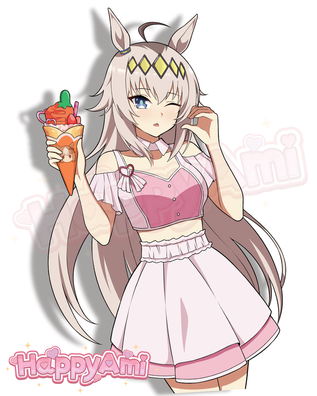 Kawaii Oguri Cap Stickers (Pre-Orders)