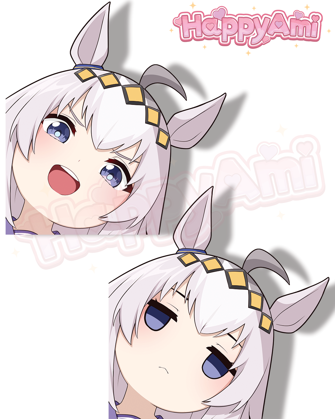 Oguri Corner Peeker Stickers