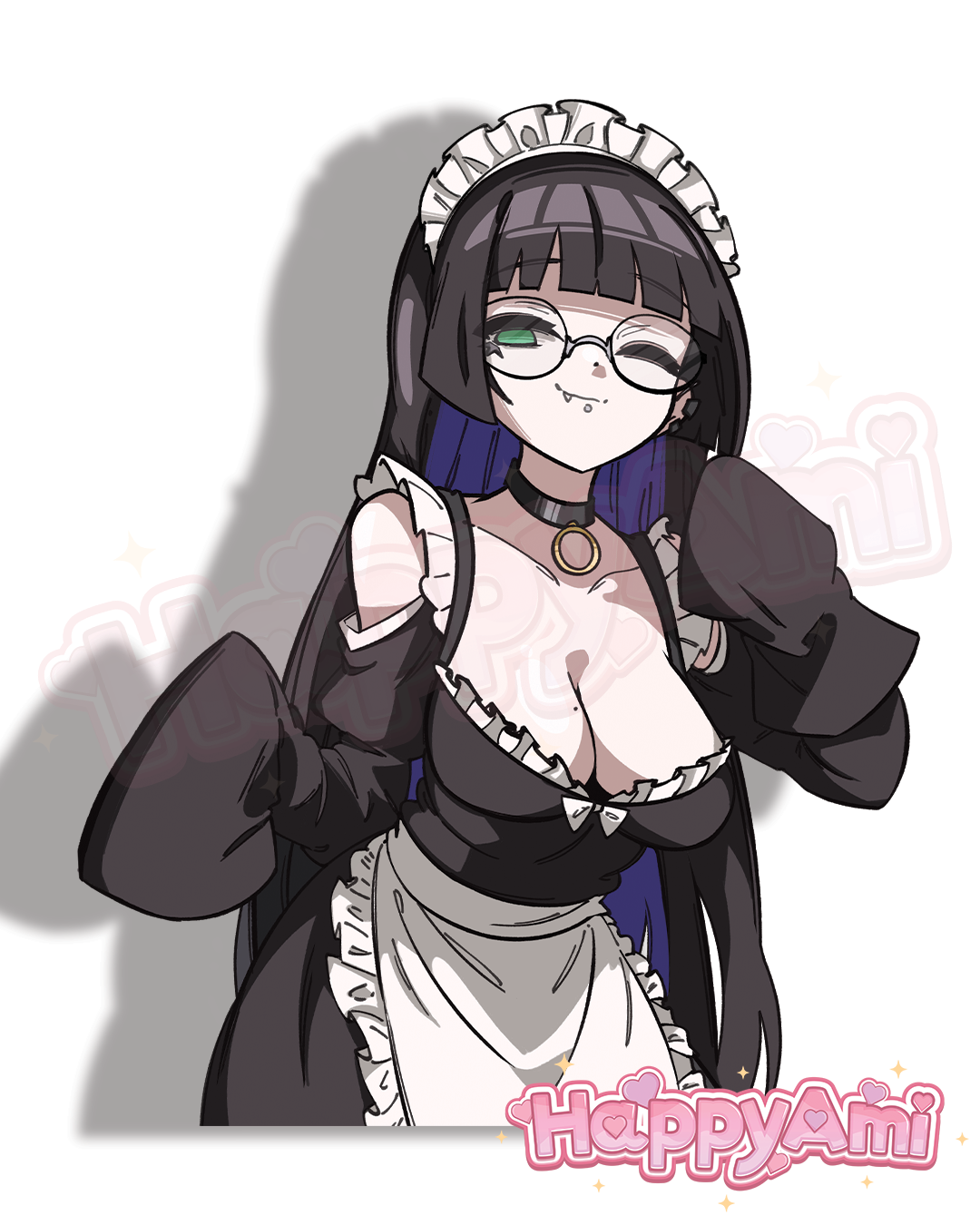 Maid Rocker Stickers