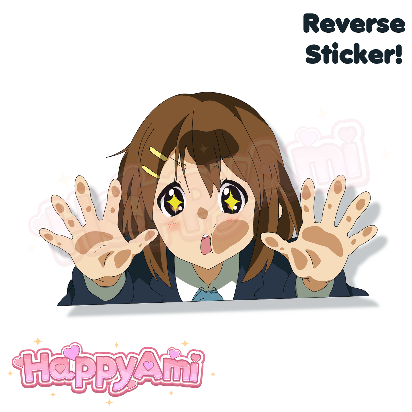 Yui Reverse Stickers