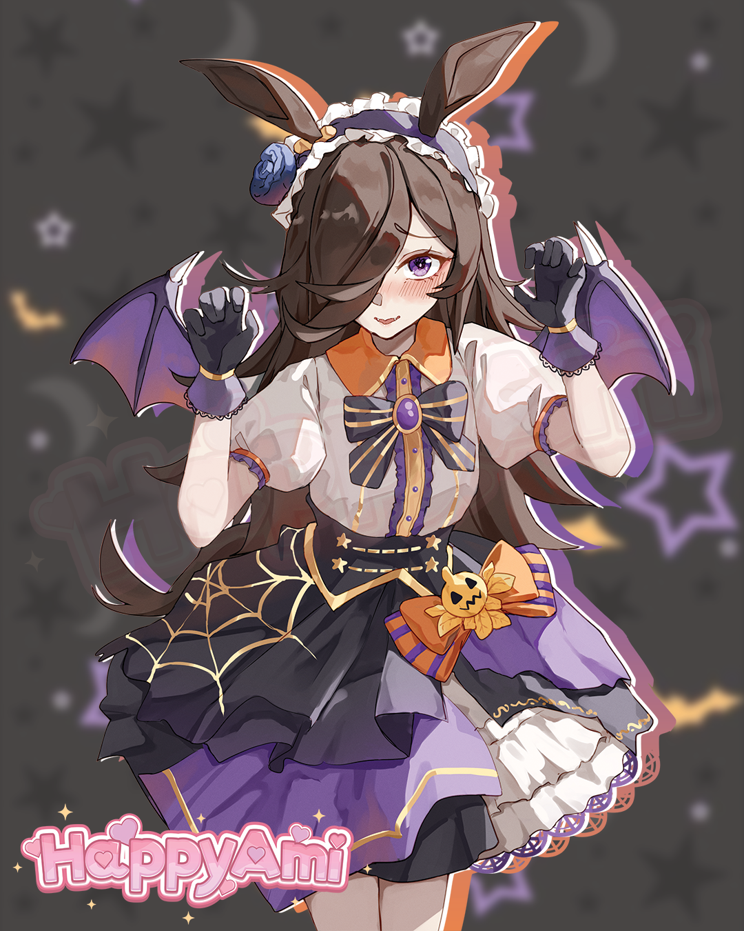 Halloween Rice Shower Stickers