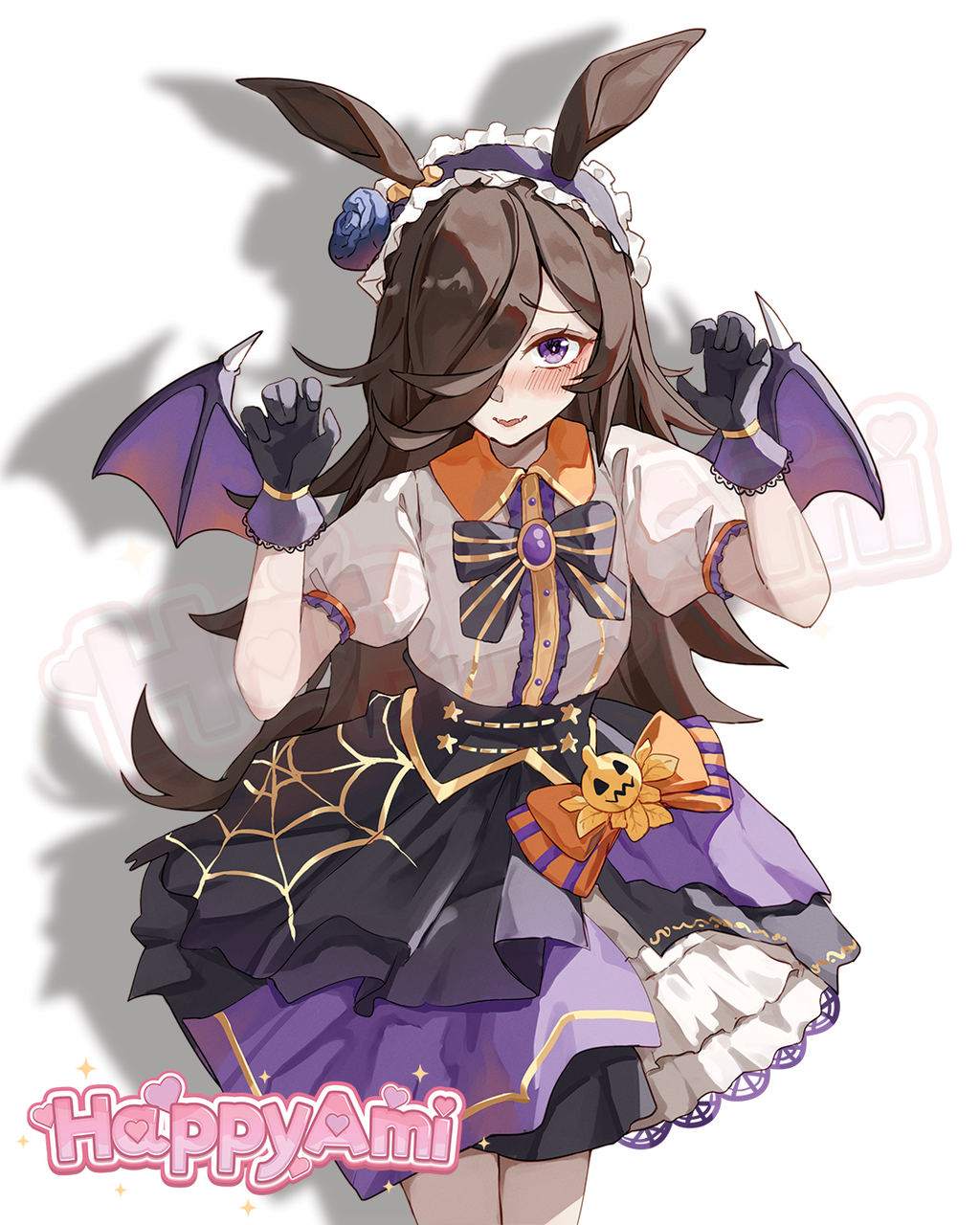 Halloween Rice Shower Stickers