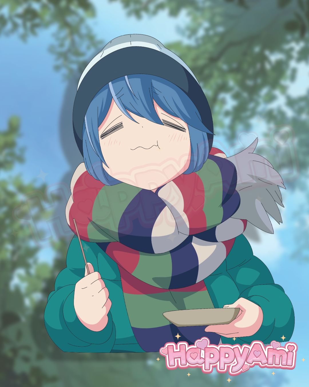 Hungry Campers Stickers