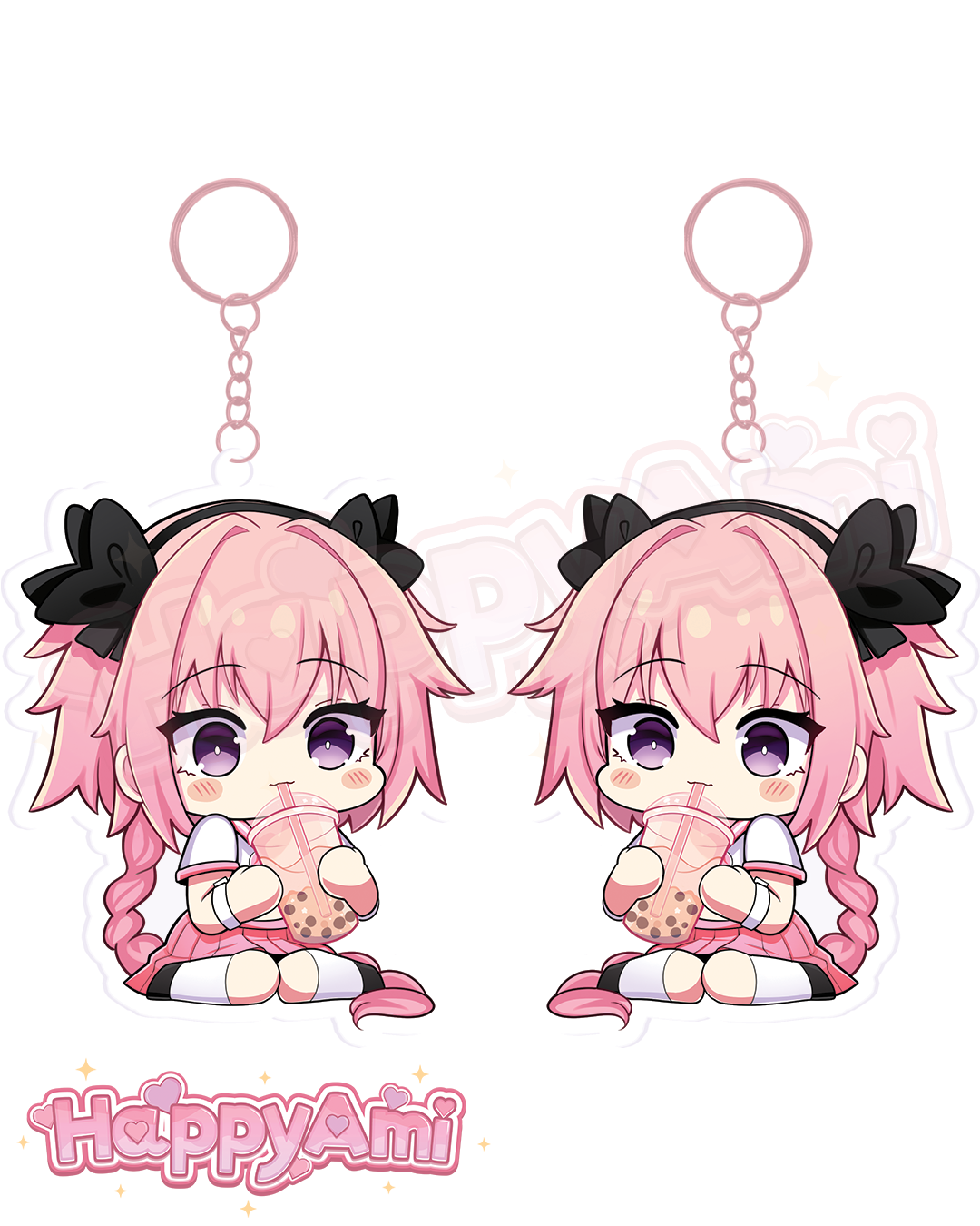Schoolgirl Astolfo Acrylic Keychains