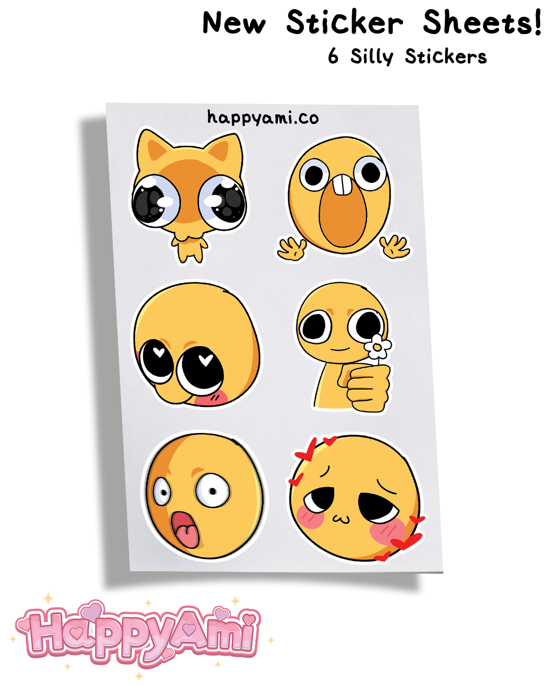 Silly Sticker Sheets (Pre-Orders)