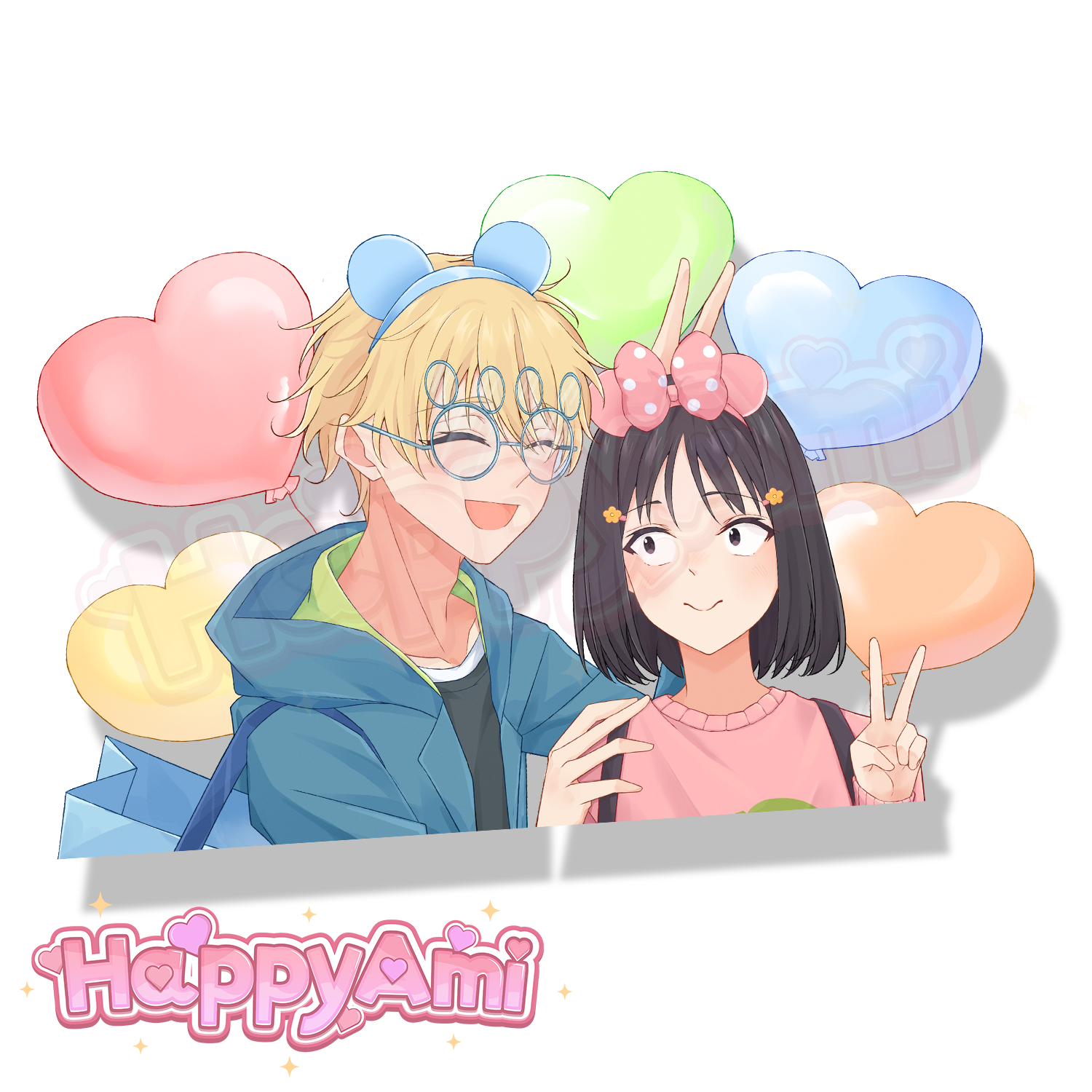 Loafer Date Stickers