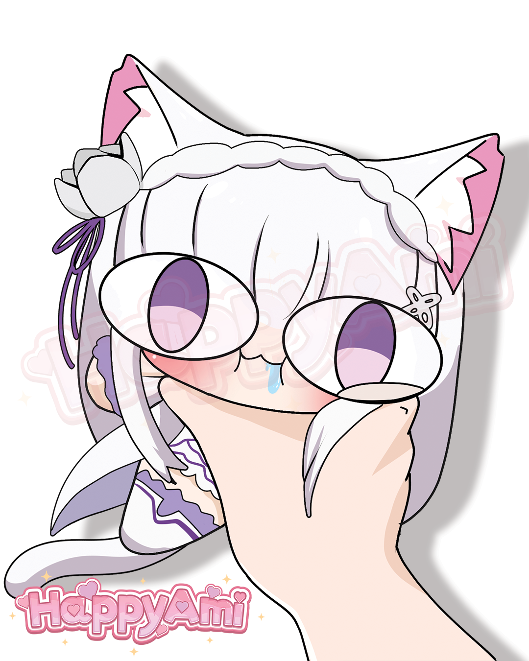 Squeezed Neco Stickers