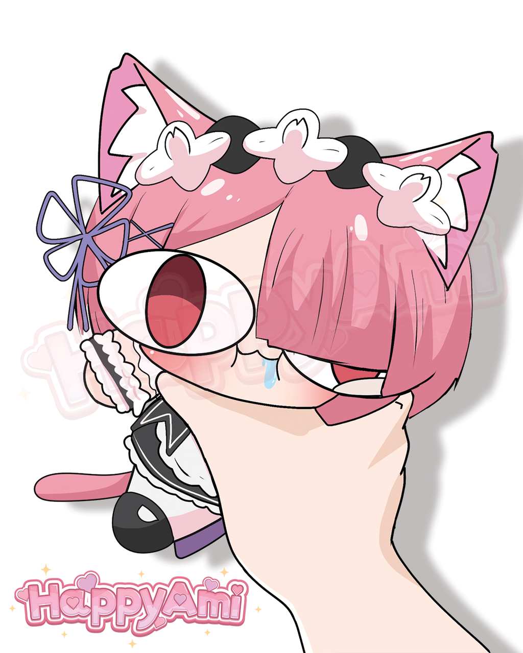 Squeezed Neco Stickers